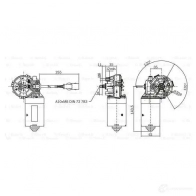 Мотор стеклоочистителя, дворников BOSCH f006b20050 367537 6UP6RF CE P - Изображение 6