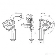 Мотор стеклоочистителя, дворников BOSCH 8WSJT7 1423138734 0390207406 A DP - Изображение 3