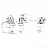 Мотор стеклоочистителя, дворников BOSCH f006b20064 K8 LKM8H 1423190283 3165143559109 - Изображение 4
