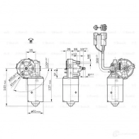 Мотор стеклоочистителя, дворников BOSCH 1423190279 3165143551486 AS47 PA f006b20048 - Изображение 5