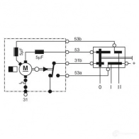 Мотор стеклоочистителя, дворников BOSCH 0390242400 C DP 325344 FL1UGR - Изображение 3