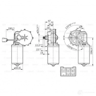 Мотор стеклоочистителя, дворников BOSCH 0986337451 KMTS M 4047025229890 334893 - Изображение 4