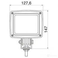 Рабочее освещение BOSCH 0986310936 Oval/Single/Flood/IP6K9K 334670 OVAL/SINGLE/FLOOD WORKLAMP - Изображение 3