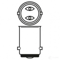 Лампа P21/5W BAY15D 21 Вт 24 В BOSCH Z8MD 16 1987302867 350539 - Изображение 4
