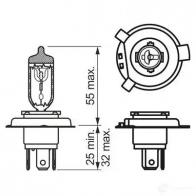 Лампа галогеновая HS1 PX43T 35 Вт 12 В BOSCH HS1 12V 35/35W HS1 PURE LIGHT 1987302104 350206 - Изображение 6