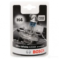 Лампа галогеновая H4 P43T 60/55 Вт 12 В BOSCH 1987301089 1437241347 1B 6625 - Изображение 2