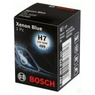 Лампа галогеновая H7 XENON BLUE 55 Вт 12 В BOSCH 12V 55W H7 Xenon Blue 1987302075 Blister 1pcs - 1 987 301 013 350184 - Изображение 3