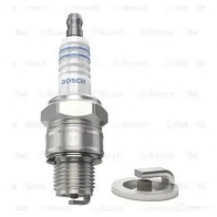 Свеча зажигания никелевая standard super BOSCH 7596 0241235607 W 7 AC 310464 - Изображение 2