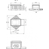 Датчик, продольное / поперечное ускорение Bosch TZQ3F DRS-MM3. 7 6004440 0 265 005 642 - Изображение 2