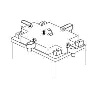 Аккумулятор универсальный BOSCH NG WNZV 1440034069 0092M40440 - Изображение 3