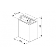 Аккумулятор универсальный BOSCH 0092M40340 Z OMGL70 1440034077 - Изображение 1