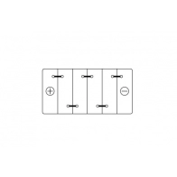Аккумулятор BOSCH 303933 12V 105AH 570A 0092L40170 811 054 057 - Изображение 2