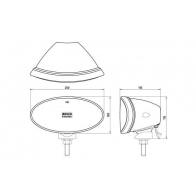 Дополнительная фара Bosch Compass 3000 Halogen ECE. 0 986 310 536 WZIVNND 1423141696 - Изображение 2