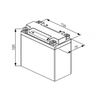 Аккумулятор 4 ач обратная 290 а 12 в 134x75x133 BOSCH LTX14AHL-BS Q LION LTX14AHL-BS LION 333599 0986122622 - Изображение 7