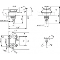 Датчик Bosch HI3AF 1423137477 DS-K-TF 20 - 250 KPA 0 261 230 255 - Изображение 5