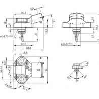 Датчик Bosch T7Q3I 1423137478 DS-K-T F 0 261 230 274 - Изображение 2