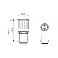 Лампа накаливания BOSCH HS UBJO 1987301526 1440042770
