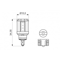Лампа светодиодная BOSCH 66TK ZG 1987301528 1440042772
