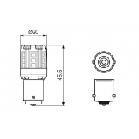 Лампа накаливания BOSCH 1987301529 1440042773 6U 3980