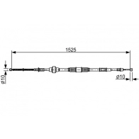 Трос ручника Bosch BC 2534 1 987 482 534 355544 RC0BG