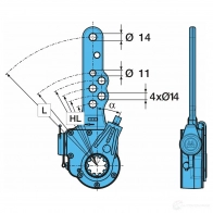Регулятор тормозов BPW XXT AK 34564039 0517482633