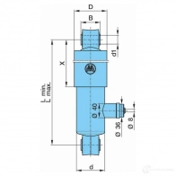 Амортизатор BPW O4RGF PX 1425273972 0237226402 - Изображение 3