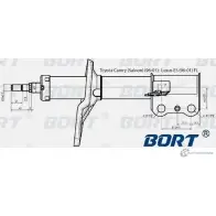 Стойка амортизационная газомасляная передняя левая