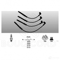 Высоковольтные провода зажигания, комплект BOUGICORD F1CH 6N 8115 1845443 3285190000000