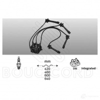 Высоковольтные провода зажигания, комплект BOUGICORD 3285190000000 1845421 8SZ F5 7409