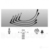 Высоковольтные провода зажигания, комплект BOUGICORD 9SNOV EN 3285190000000 7263 1845411