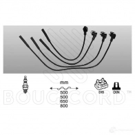 Высоковольтные провода зажигания, комплект BOUGICORD 3285190000000 1845241 XE 5UY 4150
